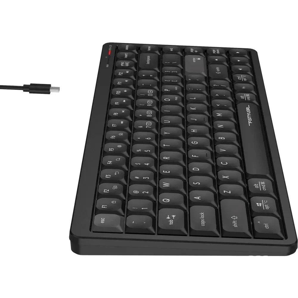 Клавиатура A4tech Fstyler FBX53C, чёрный, BT+2.4G — 3