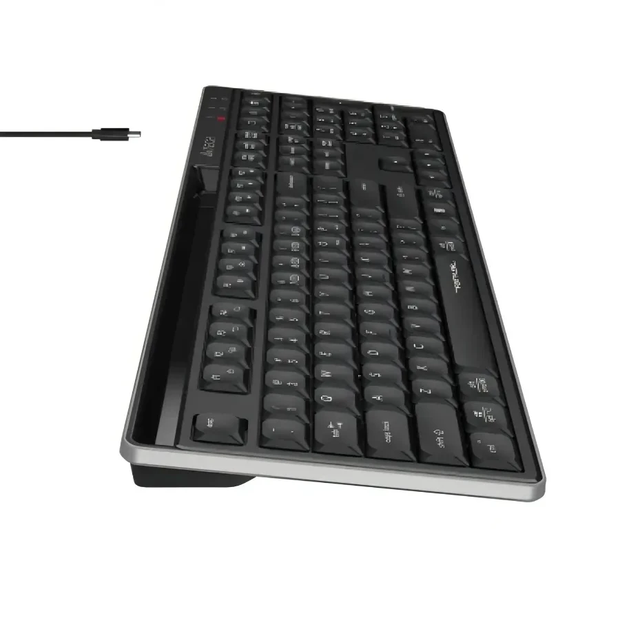 Клавиатура A4tech Fstyler FBX72C, чёрный, BT+2.4G