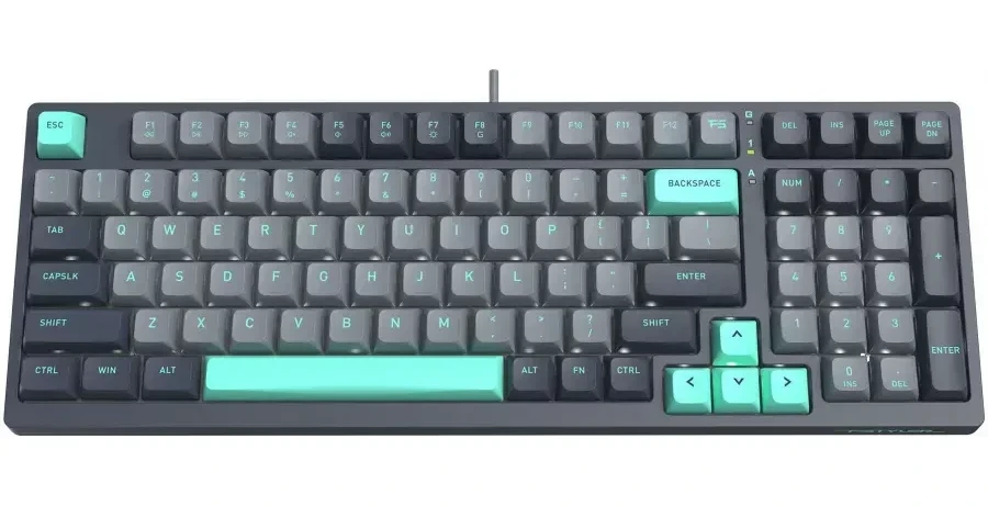 Клавиатура A4tech Fstyler FS300, механическая, панда