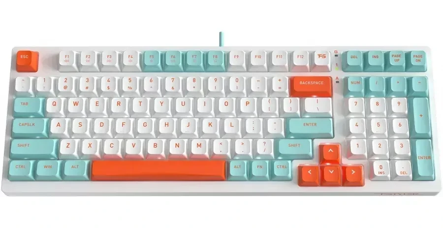 Клавиатура A4tech Fstyler FS300, механическая, панда
