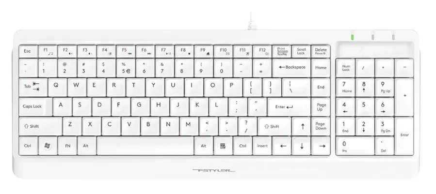 Набор A4tech Fstyler F1512S, белый, USB — 2