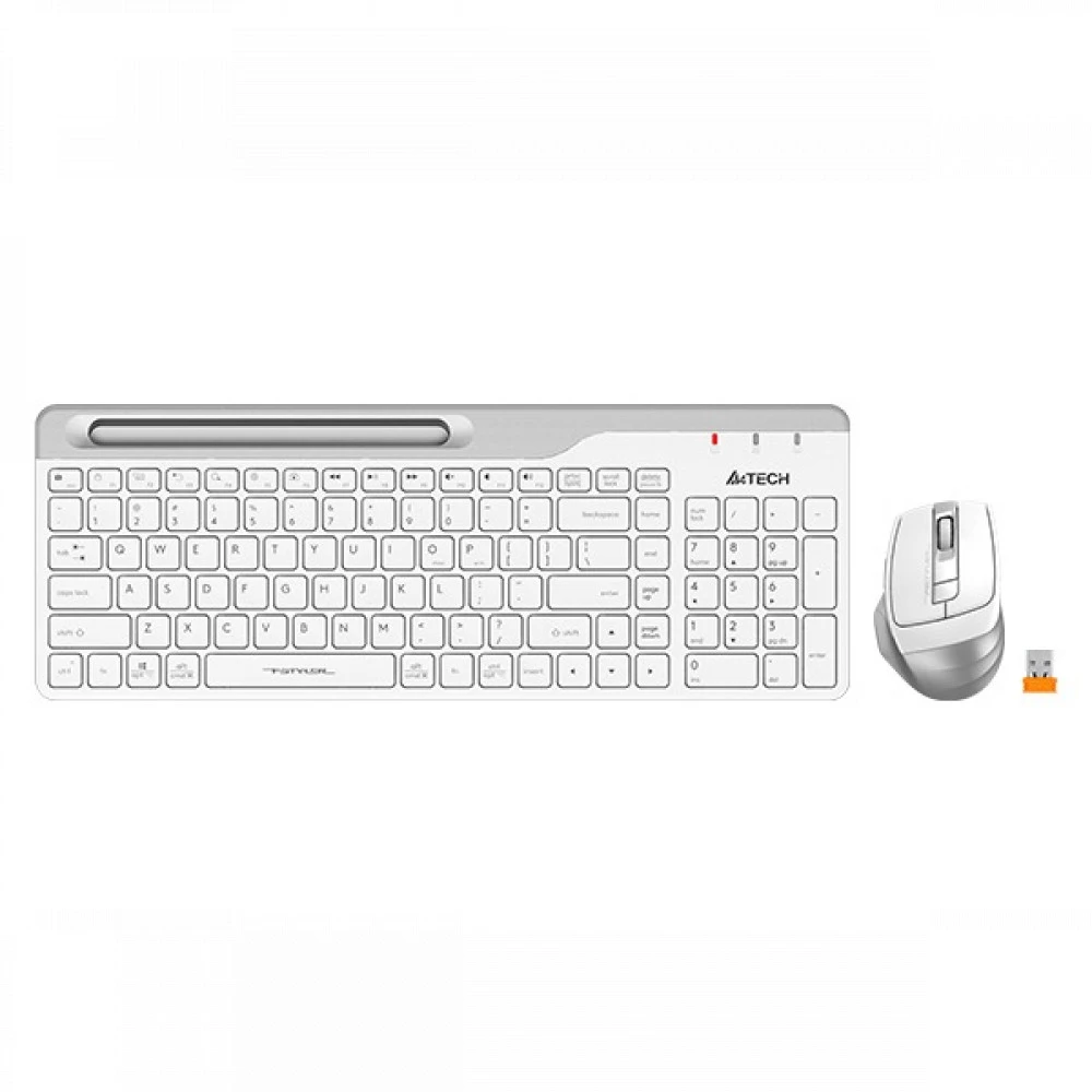 Набор A4tech Fstyler FB2535C, белый, BT+2.4G — 3