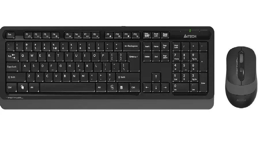 Набор A4tech Fstyler FG1010S, серый, USB