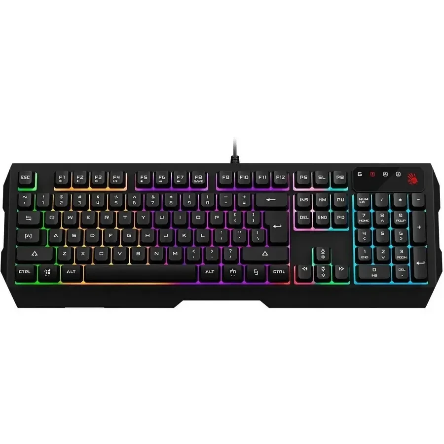 Игровая клавиатура Bloody B135N, мембранная