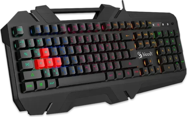 Игровая клавиатура Bloody B150N, USB, RGB — 2