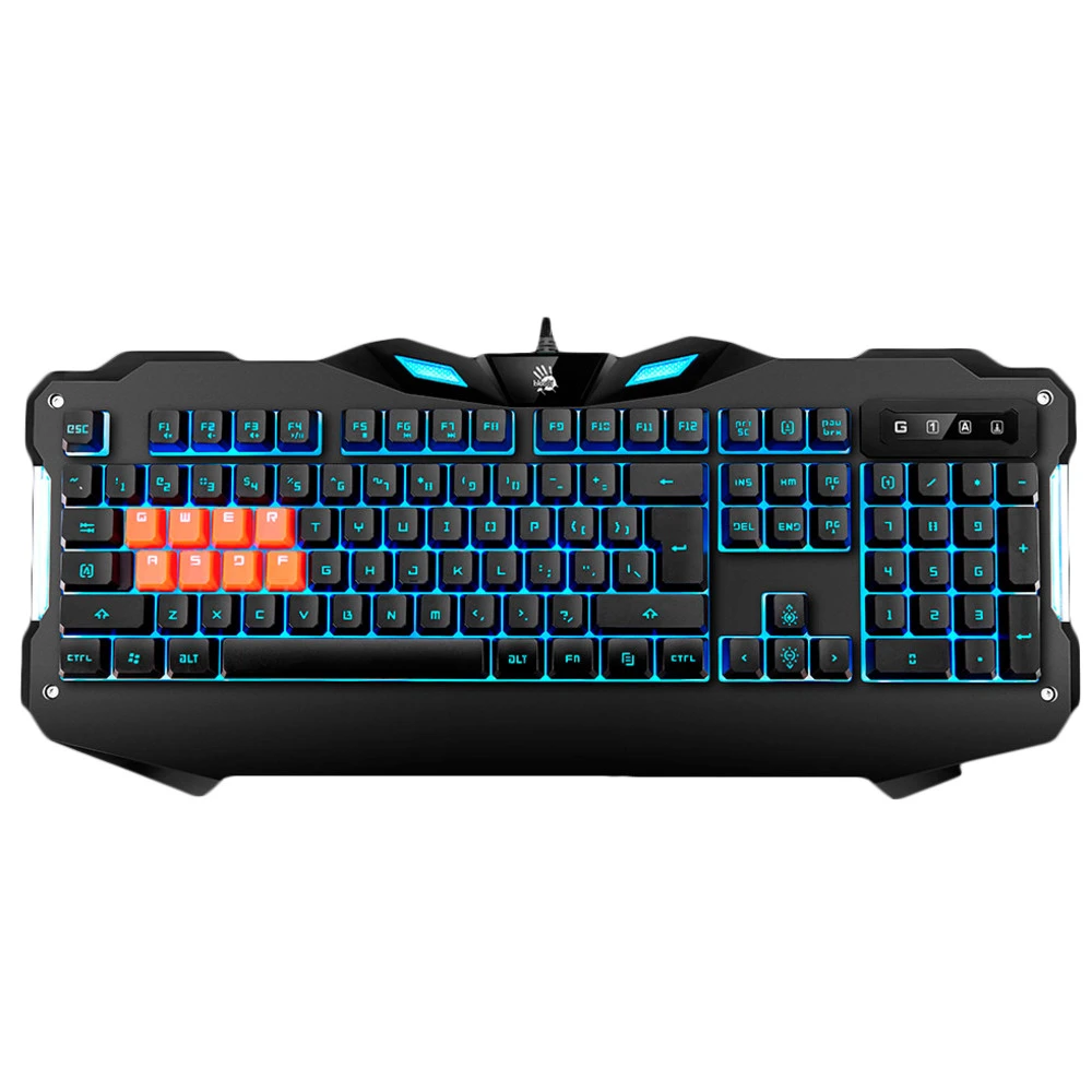 Игровая клавиатура Bloody B328, LED, USB, чёрный — 4
