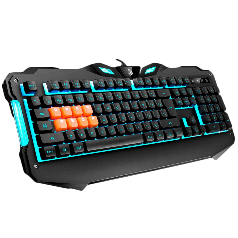 Игровая клавиатура Bloody B328, LED, USB, чёрный — 5