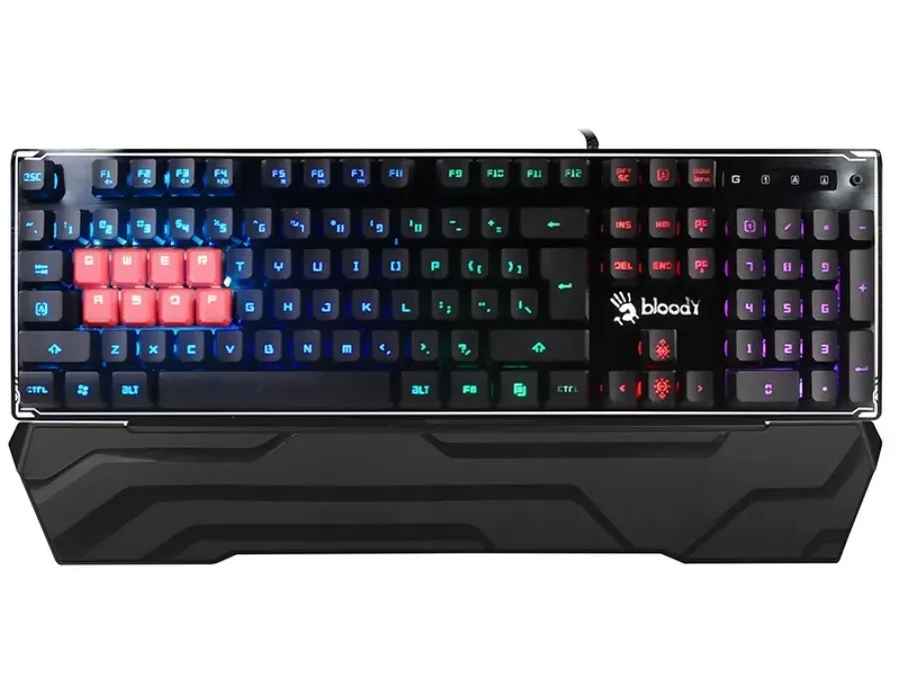 Игровая клавиатура Bloody B3370R, USB, механическая