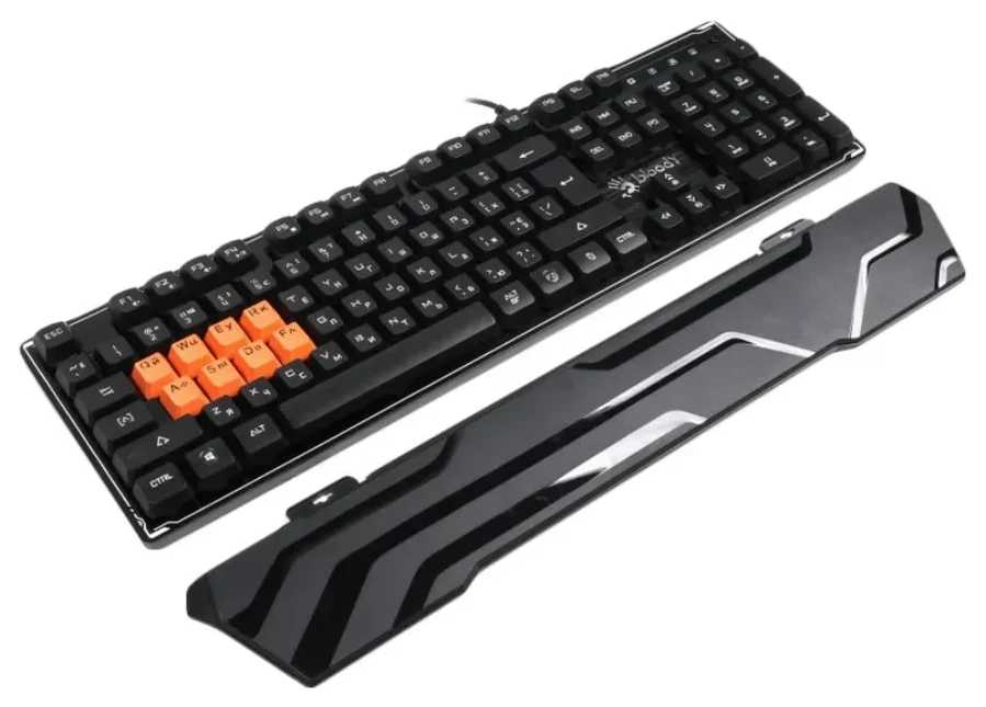 Игровая клавиатура Bloody B3370R, USB, механическая — 2