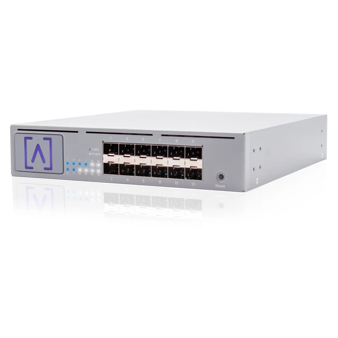 Коммутатор Alta Labs S12, 12xSFP+, BT, Mobile App, IGMP, VLAN Stacking
