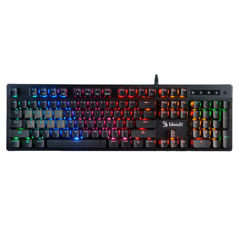 Игровая клавиатура Bloody B500N, USB, RGB — 3
