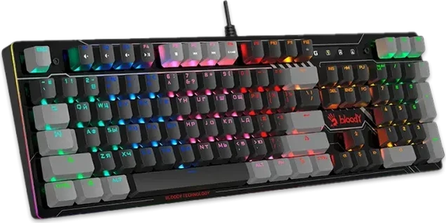 Игровая клавиатура Bloody B808N, USB, RGB — 2