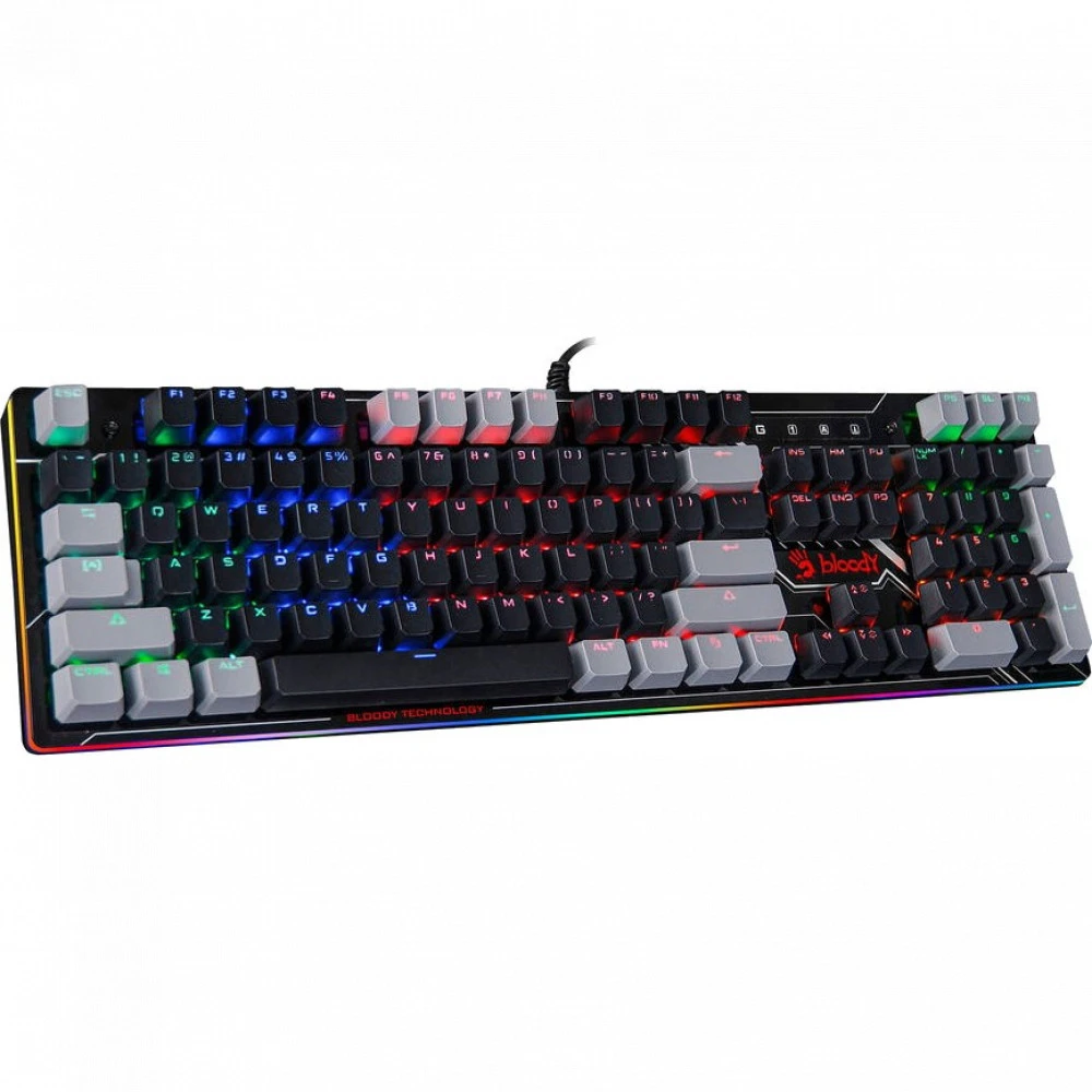 Игровая клавиатура Bloody B808N, USB, RGB — 4