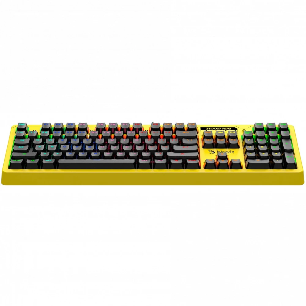 Игровая клавиатура Bloody B810RC, жёлтый, механическая — 5