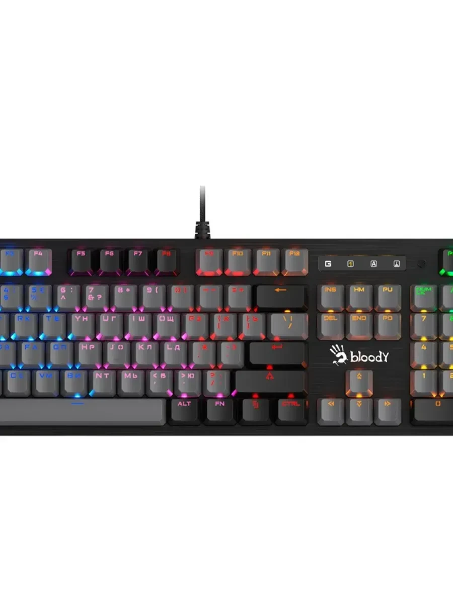 Игровая клавиатура Bloody B828N, USB, RGB — 2