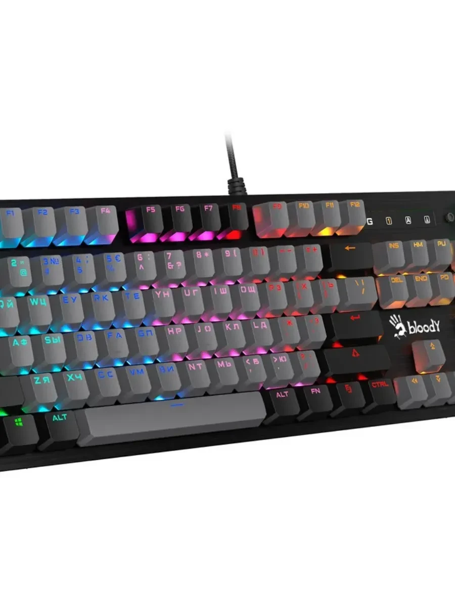 Игровая клавиатура Bloody B828N, USB, RGB — 3