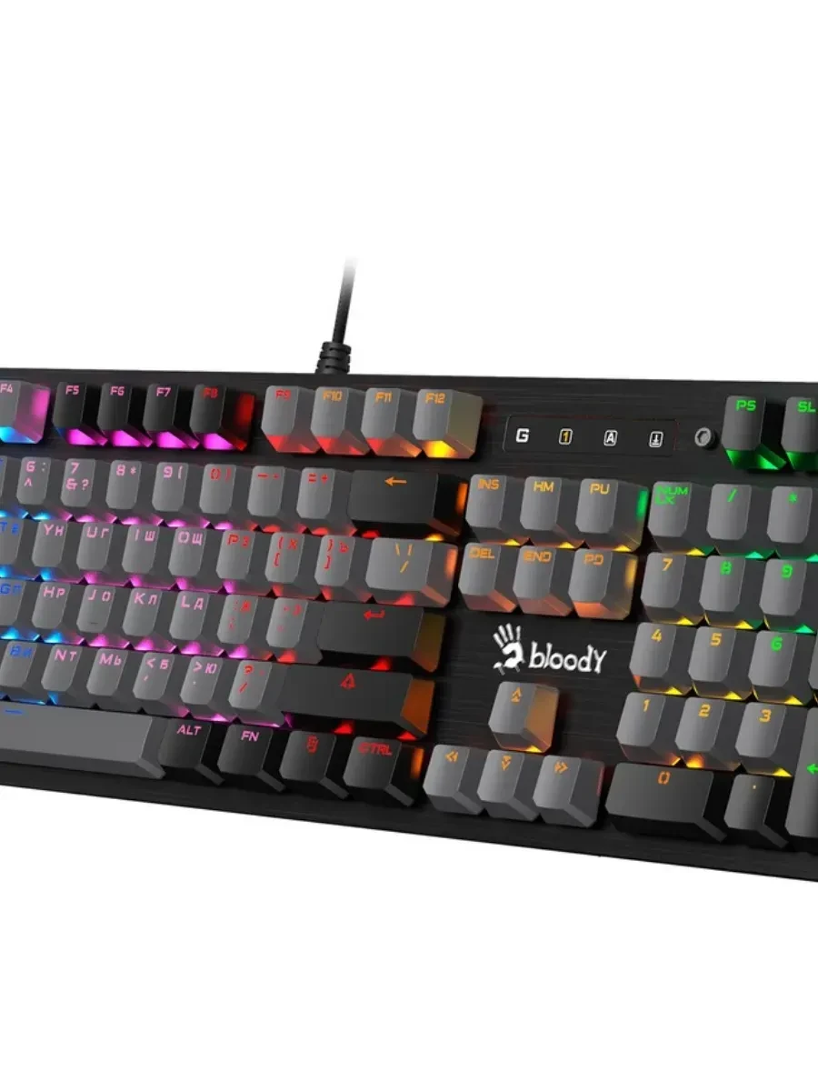 Игровая клавиатура Bloody B828N, USB, RGB — 4