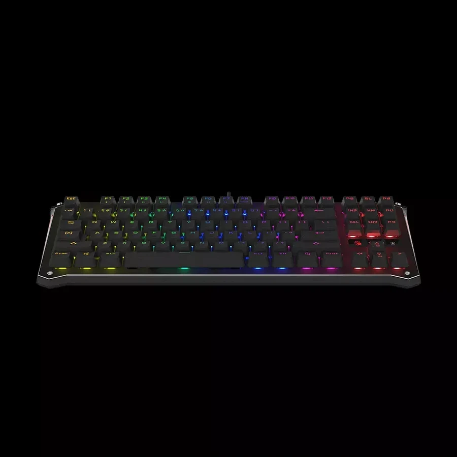 Игровая клавиатура Bloody B930, компактная, RGB