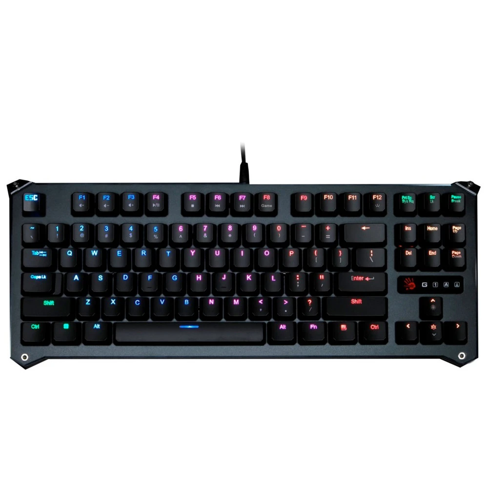Игровая клавиатура Bloody B930, компактная, RGB — 2