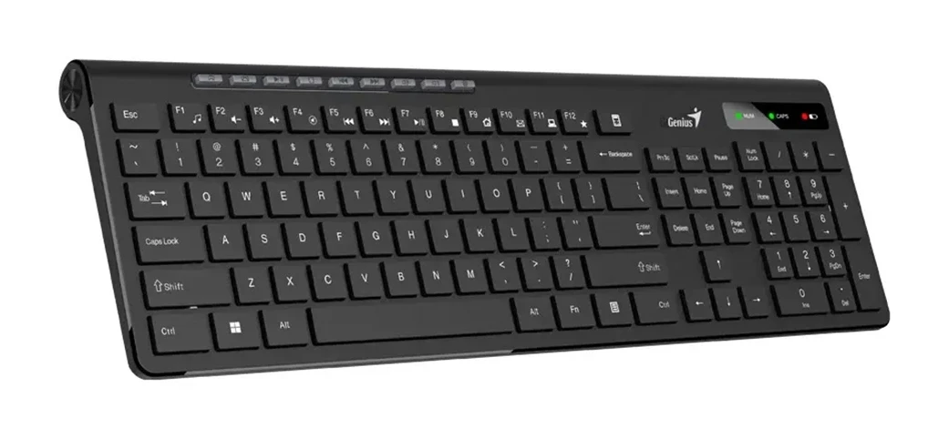 Клавиатура Genius Slimstar 7230, ультратонкая, беспроводная