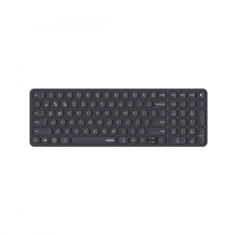 Клавиатура Rapoo E9310M, Bluetooth/2.4G, 104 клавиш, белый — 3