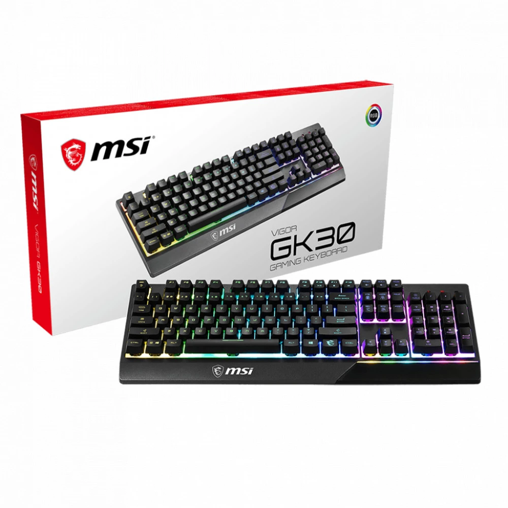 Игровая клавиатура MSI Vigor GK30, плунжерные, RGB — 5