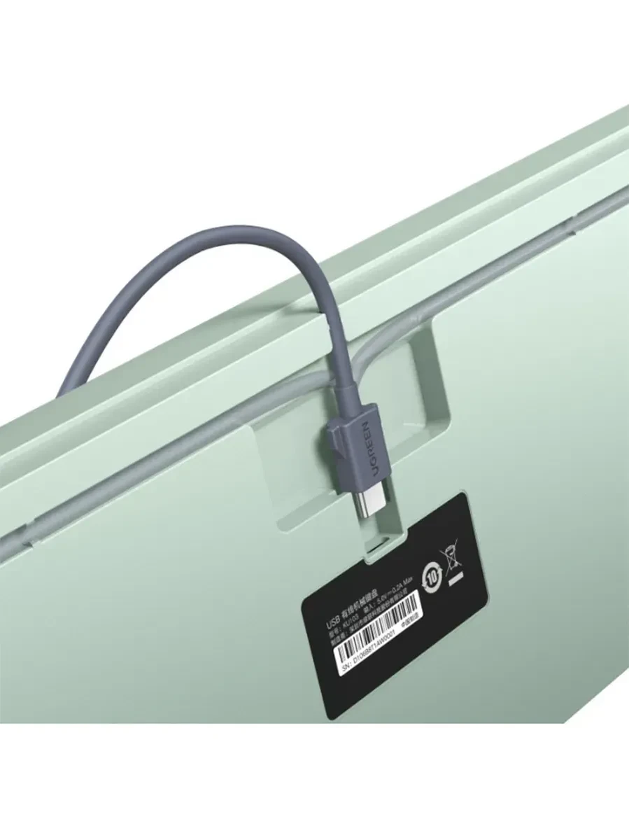 Клавиатура Ugreen KU103U USB Mechanical, RU — 2