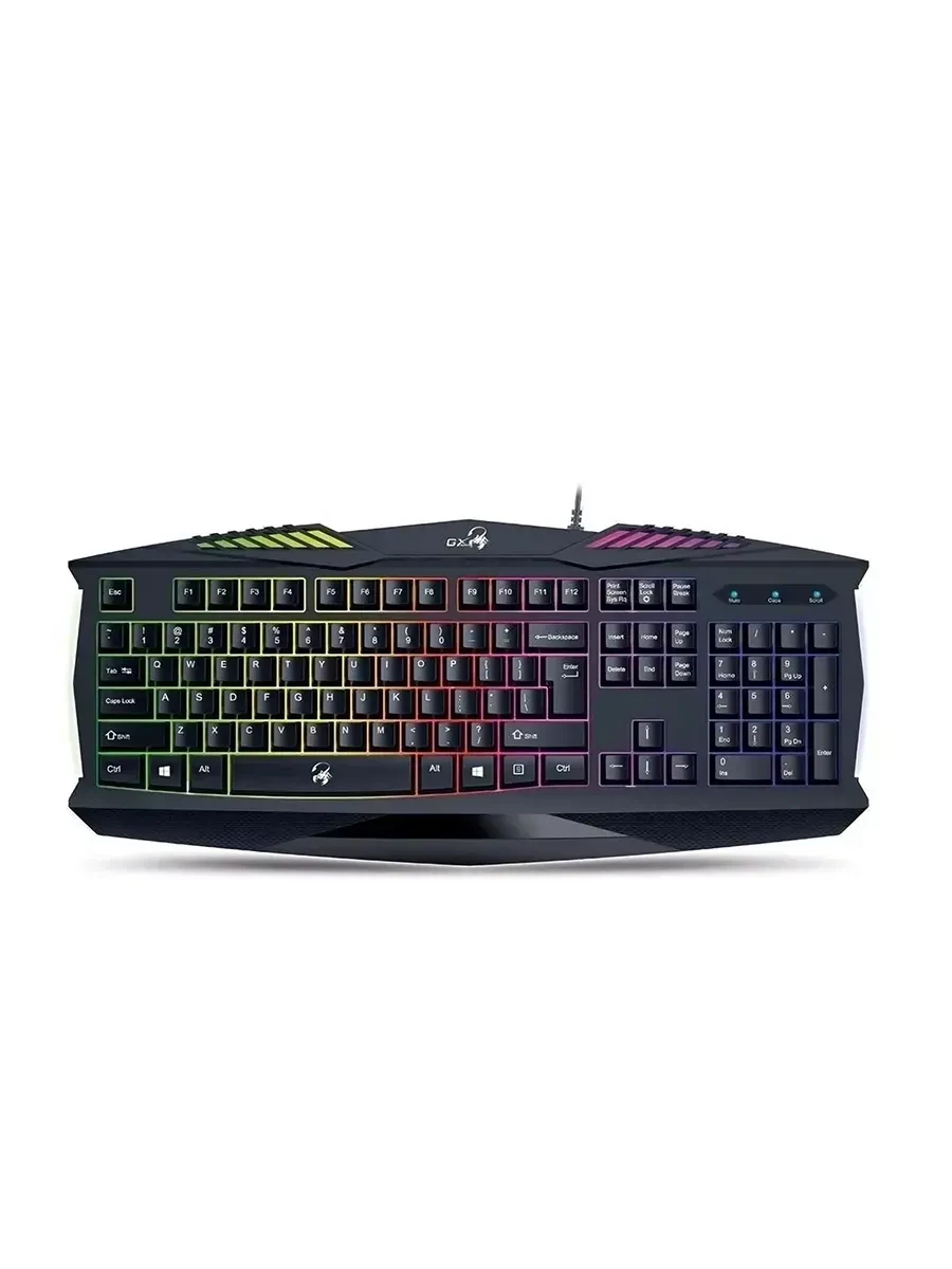 Клавиатура Genius SCORPION K220, USB, чёрная — 4