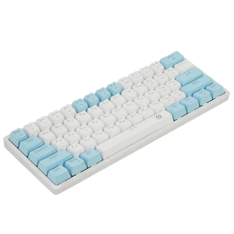 Клавиатура Defender Amox GK-585 RU, USB, бело-синяя — 2