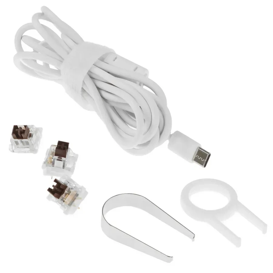 Клавиатура Defender Amox GK-585 RU, USB, бело-синяя — 3