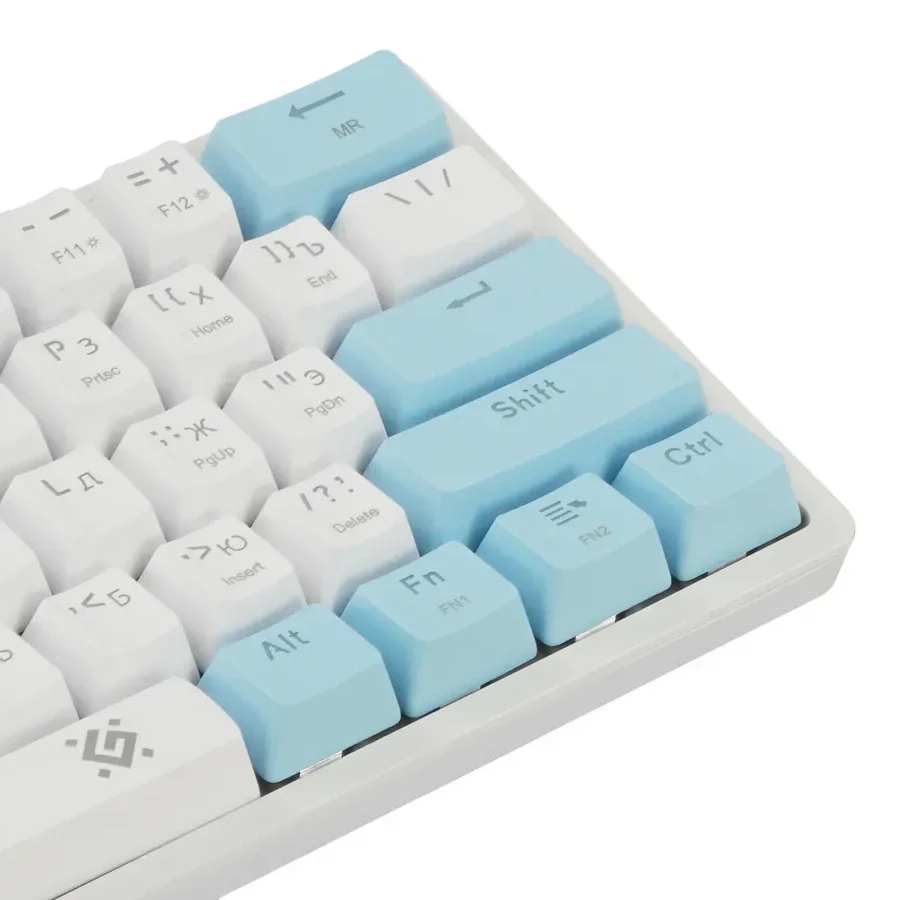 Клавиатура Defender Amox GK-585 RU, USB, бело-синяя — 4