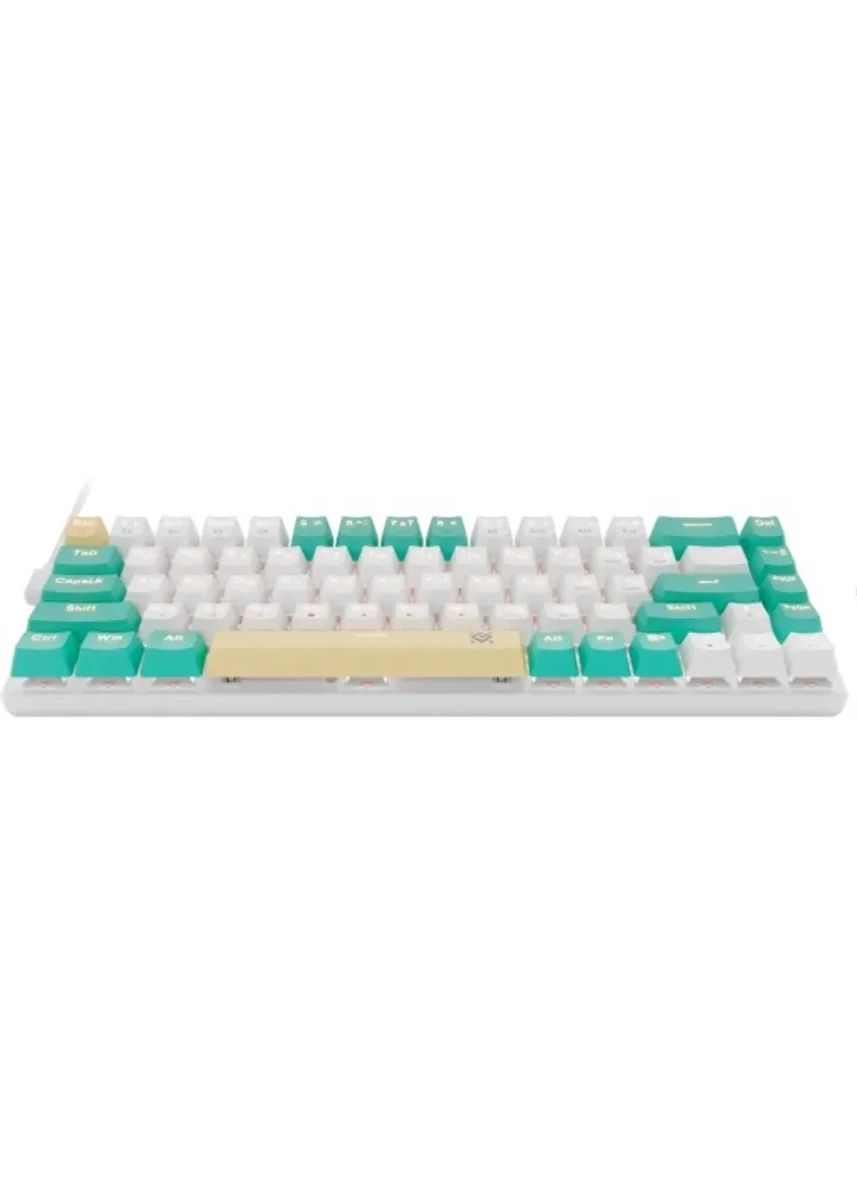 Клавиатура Defender Vexx Pro GK-084 RU, белая-зеленая — 3