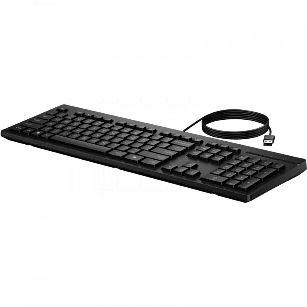 Клавиатура HP 125 G2, USB, проводная — 2