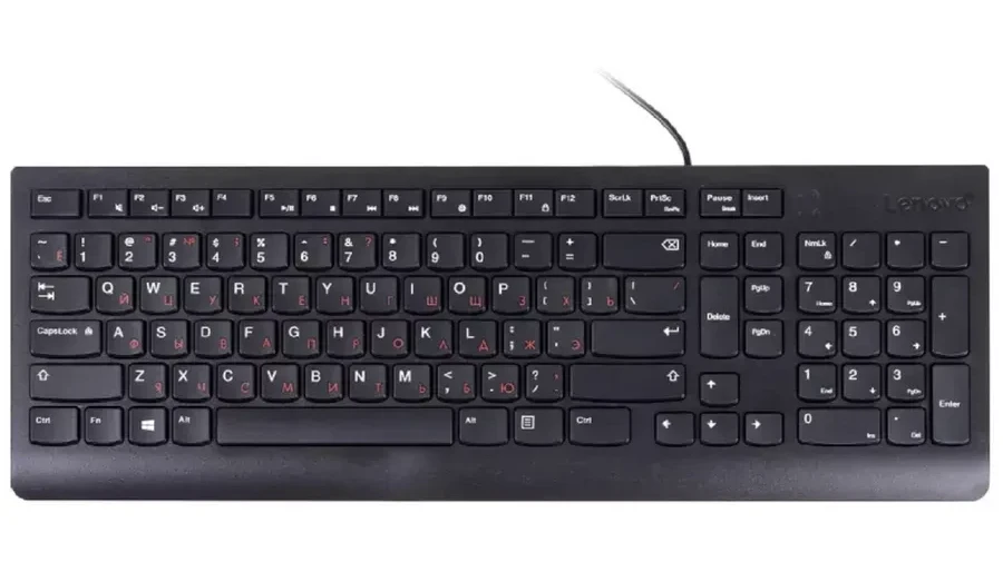Клавиатура Lenovo 300 USB Slim