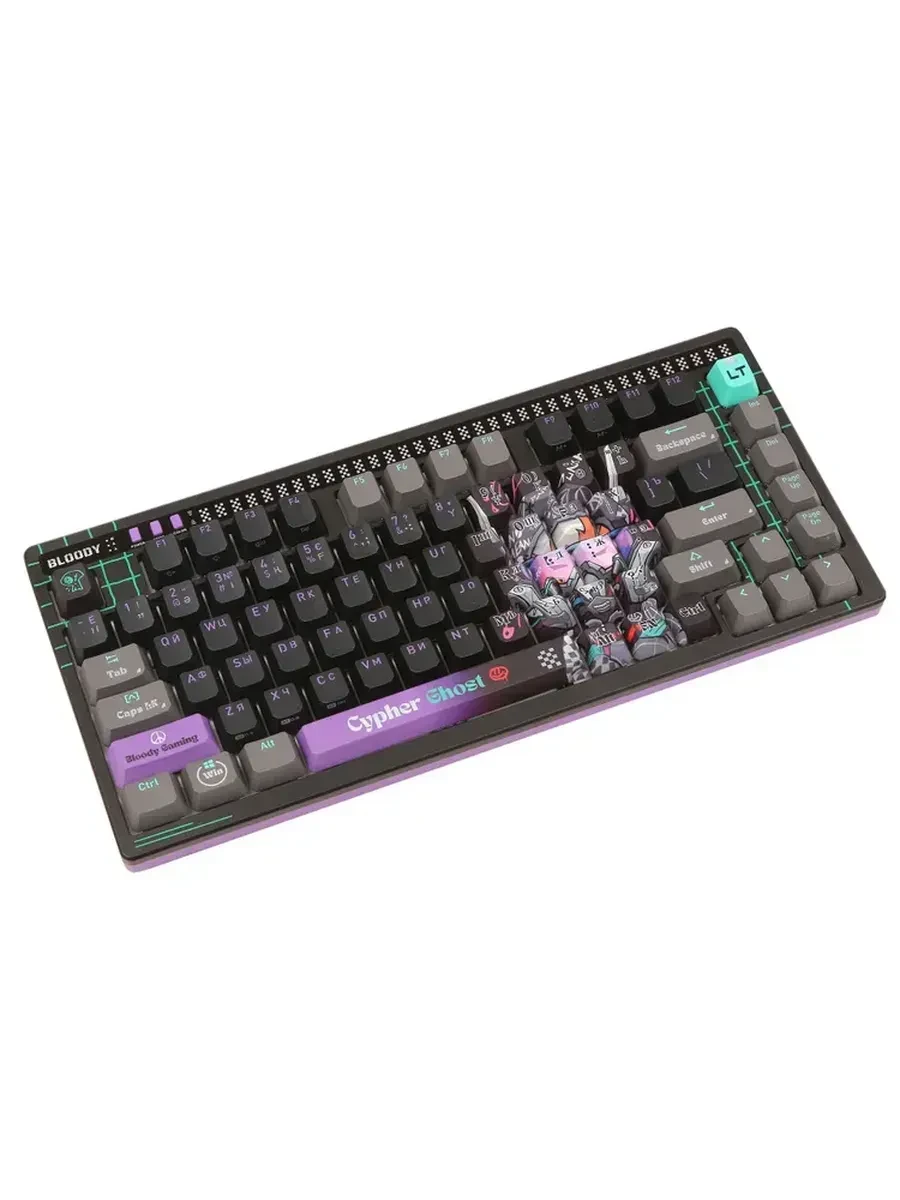 Игровая клавиатура Bloody AT75 Cypher Ghost SAVAGE — 2