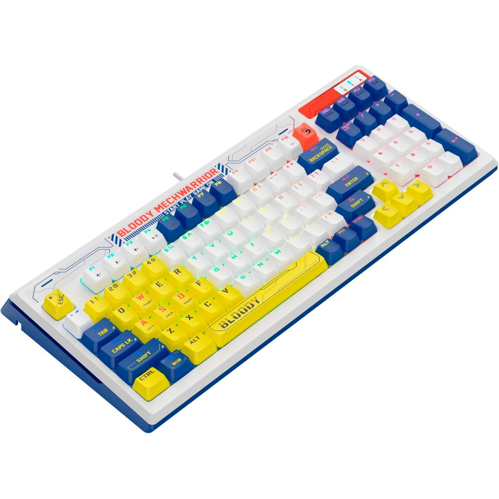 Игровая клавиатура Bloody B950 Blue RGB kompakt mexanik — 3