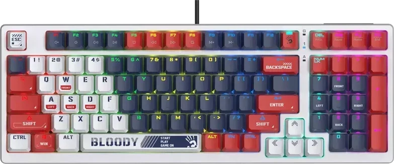 Игровая клавиатура Bloody S98-Navy USB mexanik 1.8m