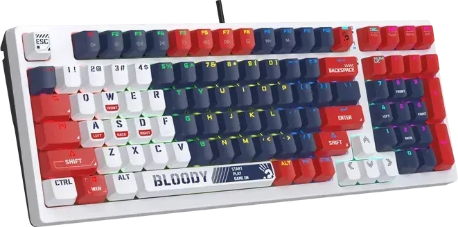 Игровая клавиатура Bloody S98-Navy USB mexanik 1.8m — 4