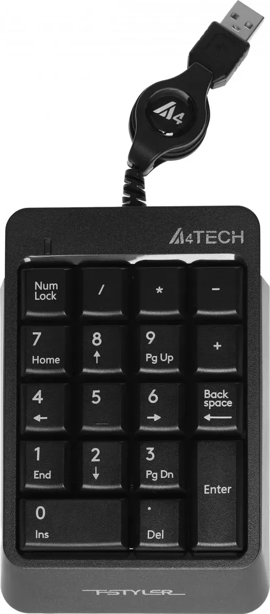 Цифровая клавиатура A4tech Fstyler FK13, серая — 4