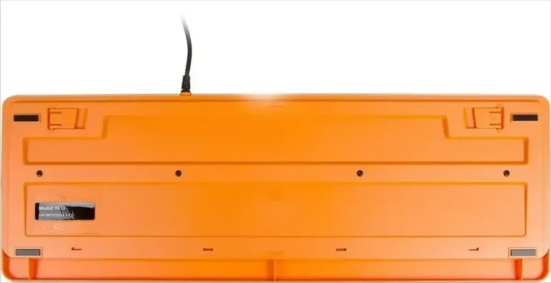 Клавиатура A4tech Fstyler FK10, 105 клавиш, мультимедиа, оранжевая — 3