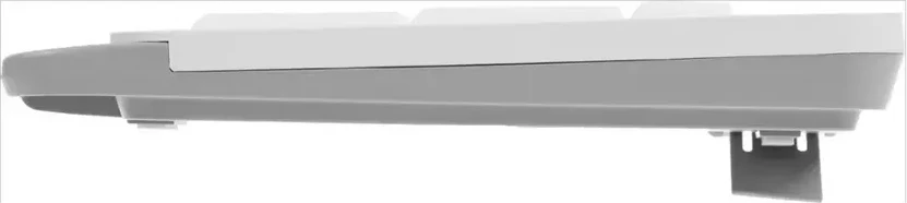 Клавиатура A4tech Fstyler FK10, 105 клавиш, мультимедиа, белая — 2