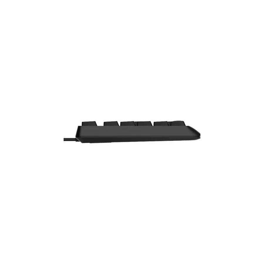 Клавиатура Rapoo NK1900, USB, ультратонкая, чёрная — 3