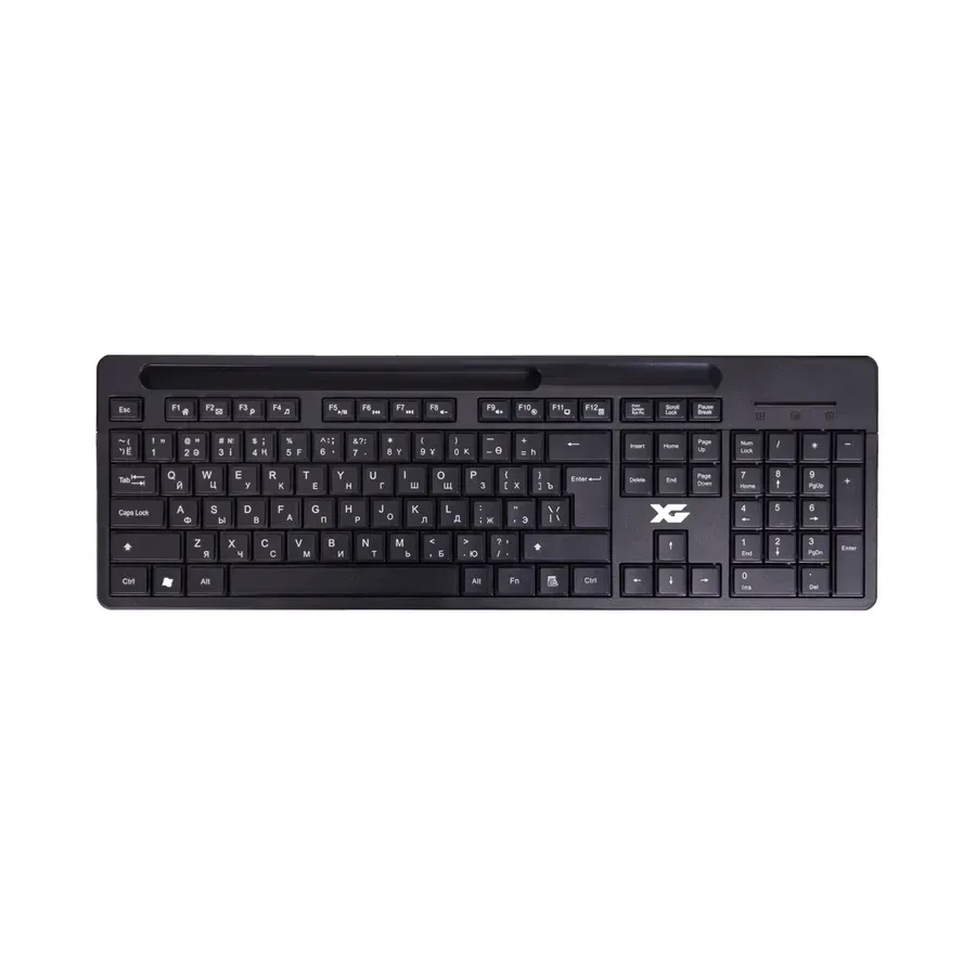 Клавиатура XG XK-220OGB, беспроводная 2.4ГГц, чёрная — 2