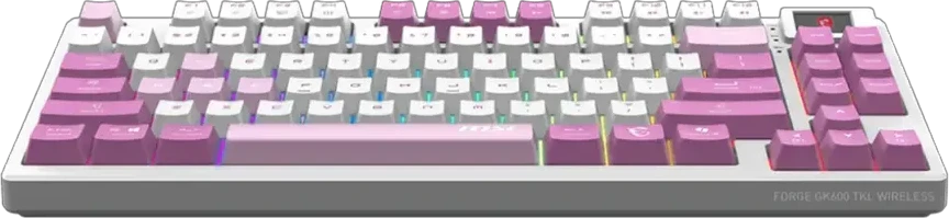 Игровая клавиатура MSI FORGE GK600 TKL, RGB белая