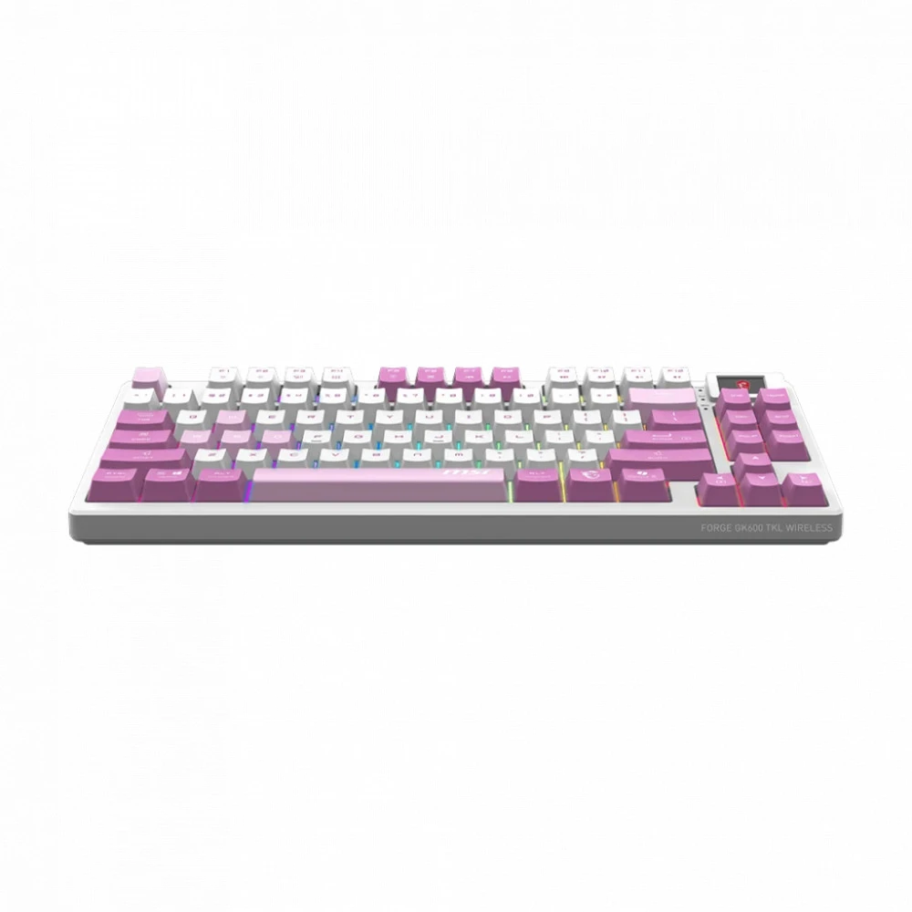 Игровая клавиатура MSI FORGE GK600 TKL, RGB белая — 4