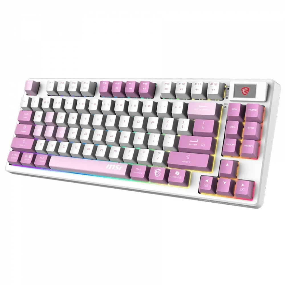 Игровая клавиатура MSI FORGE GK600 TKL, RGB белая — 5