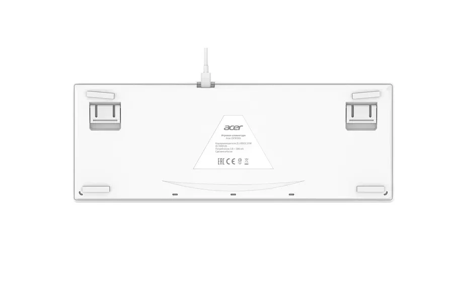 Клавиатура Acer OKW305, 87 кнопок, механическая, RGB — 2