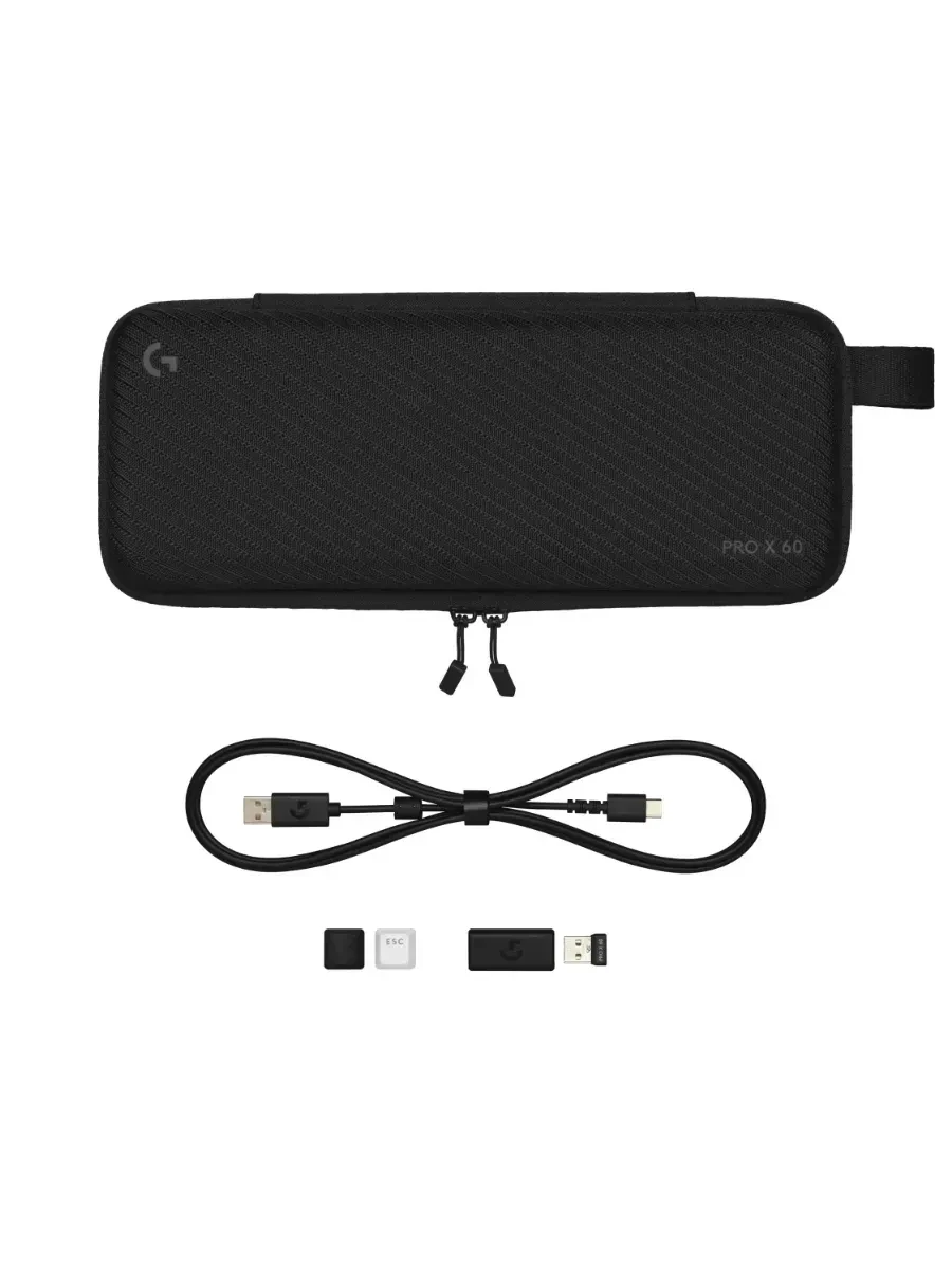 Игровая клавиатура Logitech G PRO X 60, белая, тактильная — 3
