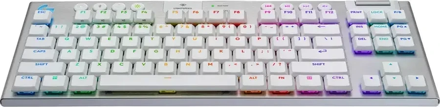 Игровая клавиатура Logitech G915 X TKL, белая, тактильная — 4