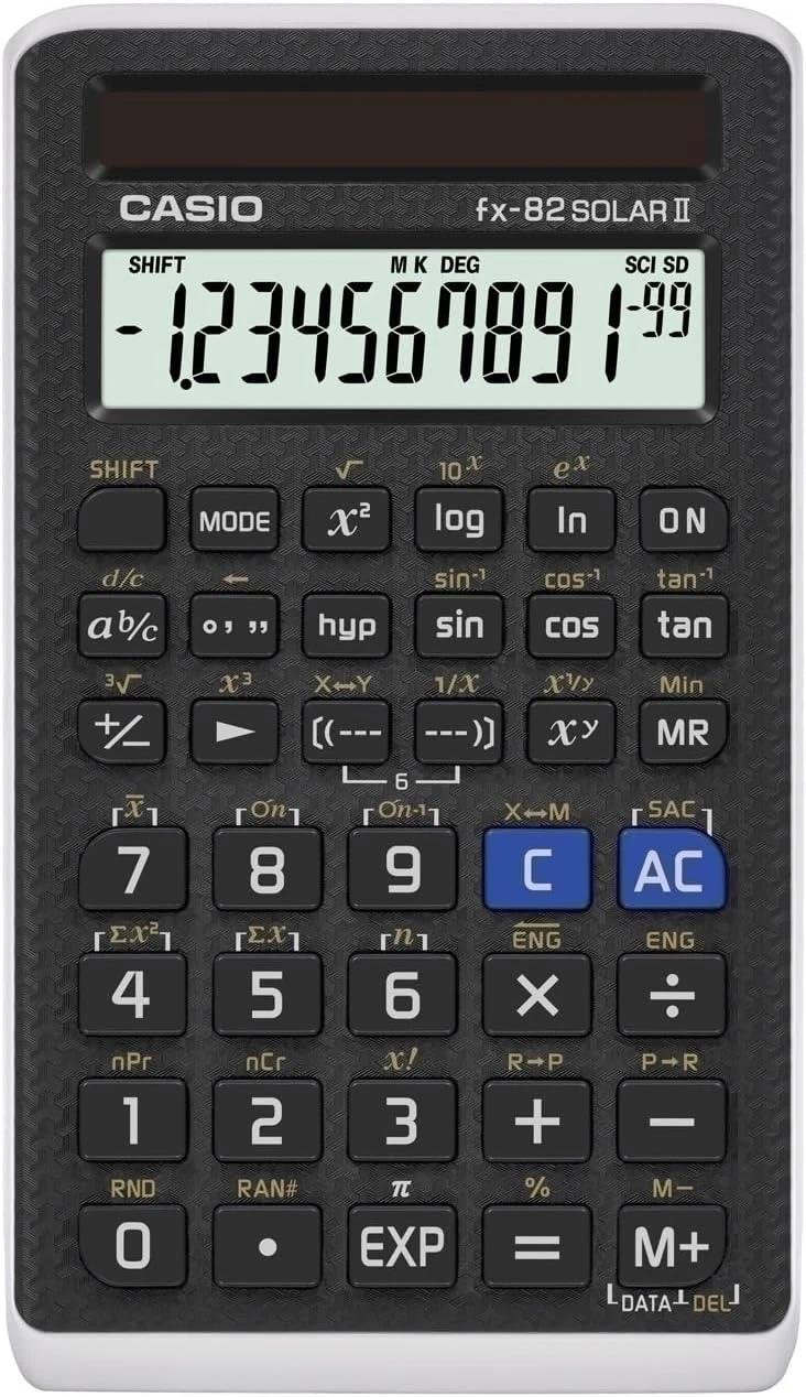 Калькулятор научный CASIO FX-82SOLARII-W-ETV